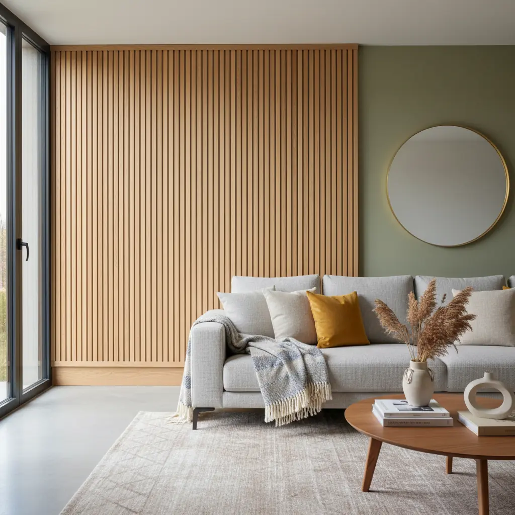 6. Les panneaux en bois ou tasseaux