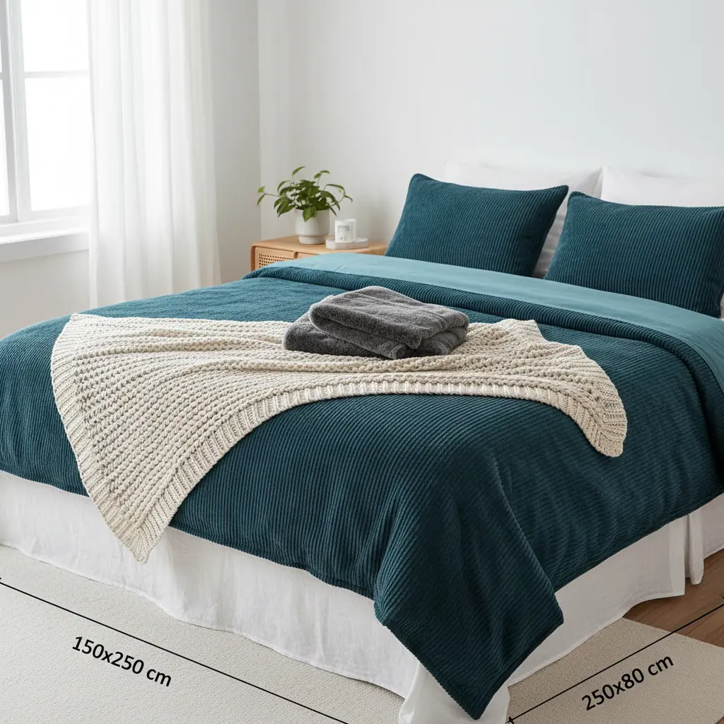 Jeté de lit, plaid, couvre-lit : les différences