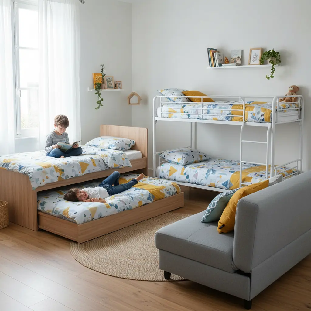 Lit gigogne vs autres solutions gain de place