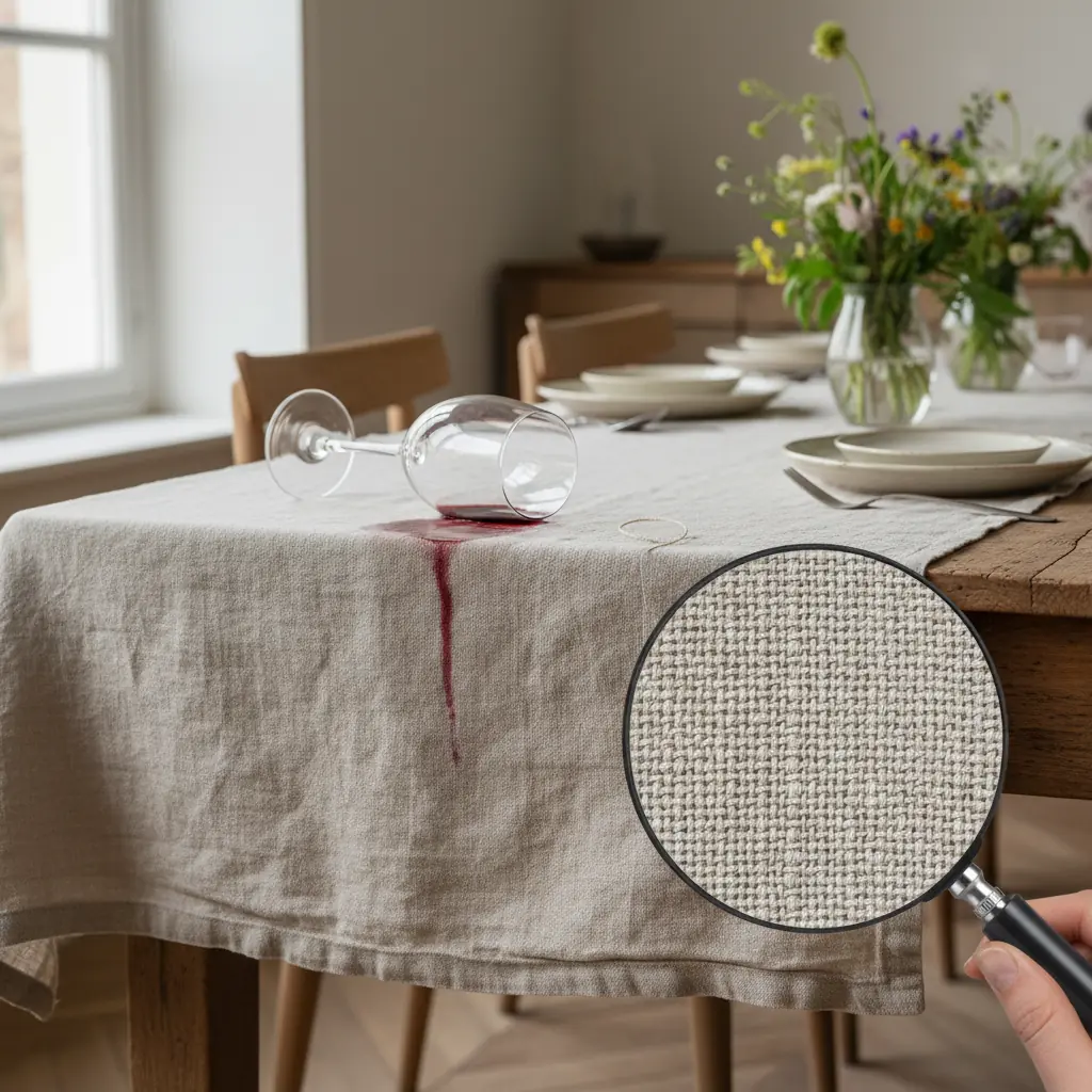 Pourquoi le lin pour la table