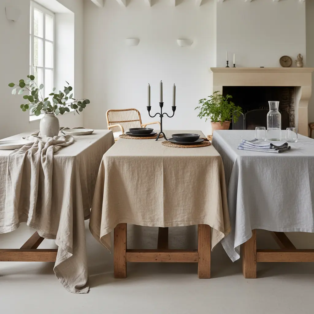 Lin lavé, lin brut, lin mélangé