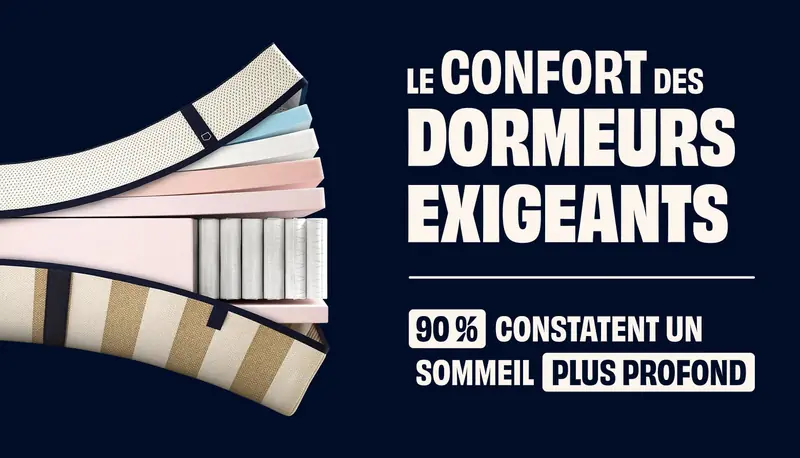 Matelas Tediber Hybride Infinite — le modèle haut de gamme 30 cm