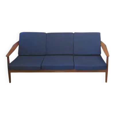 Arne Vodder pour la France et Sohn FD 164 Canapé 3 places, Danemark 1960