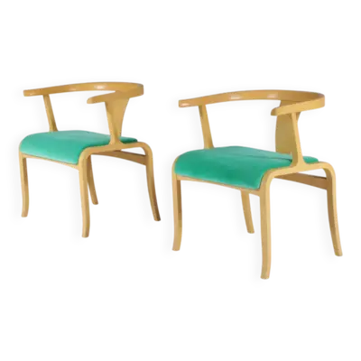 Chaise de bureau/chaise d'appoint rare des années 1960 attribuée à Toshiyuki Kit