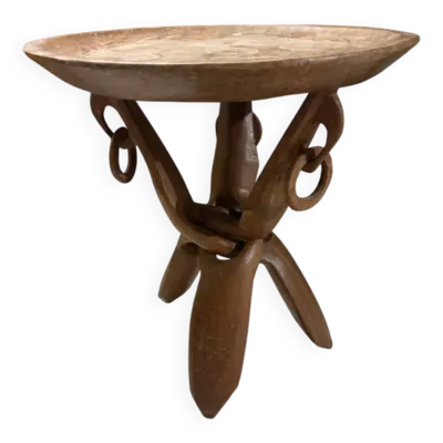 Table basse/desserte en bois exotique