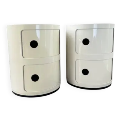 Paire de chevets Castelli pour Kartell