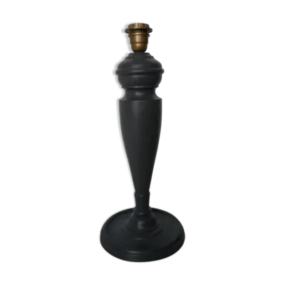 Pied de lampe en bois