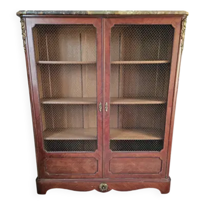 Maison Jansen, Belle Bibliothèque Régence Epoque XIXème Estampillée.