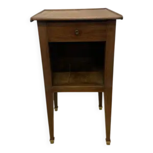 Ancien chevet rustique en chêne massif