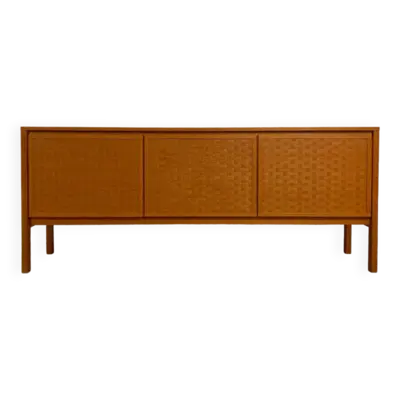 Buffet vintage en teck Leo Bub années 60