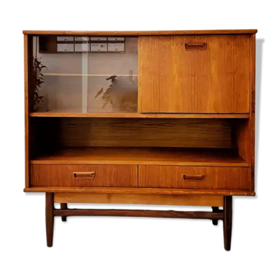 Buffet scandinave vintage en Teck 1960