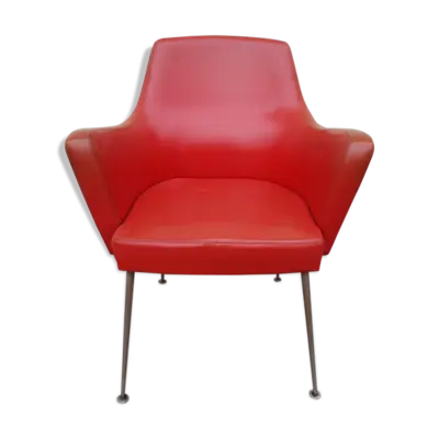 Fauteuil rouge vintage
