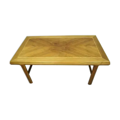 Table basse scandinave en teck du milieu du siècle années 1960
