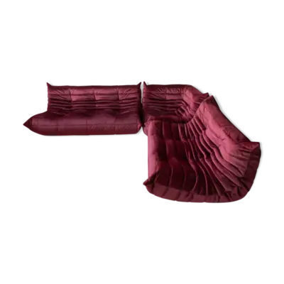 Set de canapés Togo modèle dessiné par Michel Ducaroy 1973