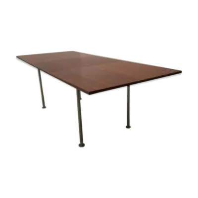 Table de salle à manger extensible par Aalfred Hendrickx pour Belform années 60
