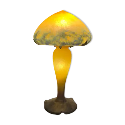 Lampe champignon verrerie de Vianne