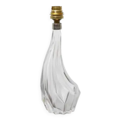 Lampe vintage, lampe cristal, lampe à poser, lampe de chevet, lampe asymétrique,