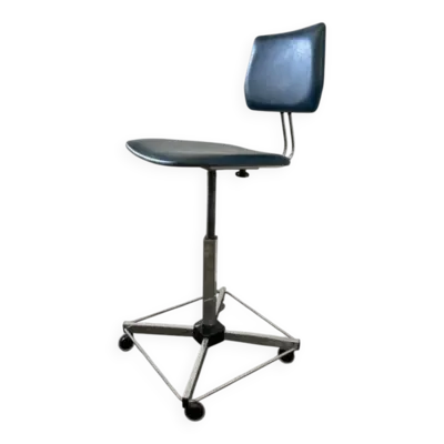 Chaise de bureau industrielle vintage / chaise d'atelier / chaise de bureau