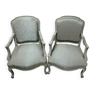 Fauteuils style Louis XV