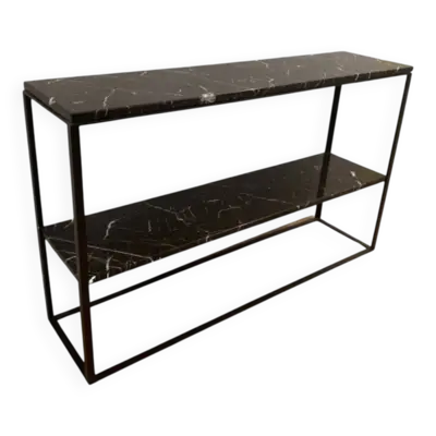 Console en marbre moderne et minimaliste sur mesure