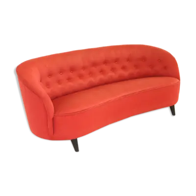 Canapé scandinave, 3 places, Suède, 1950