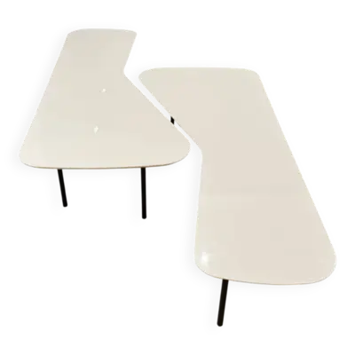 Deux tables basses Knoll