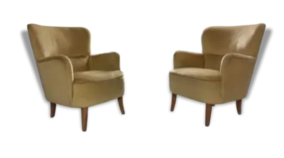 1/2 fauteuil bergere années 50 60 Theo Ruth pour Artifort