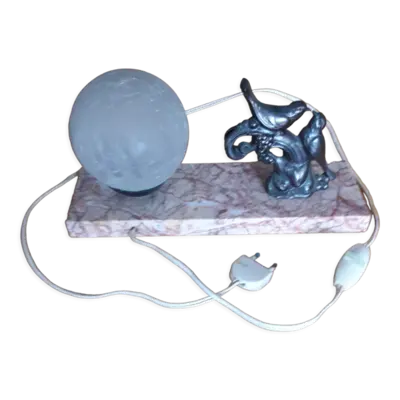 Lampe veilleuse de chevet art deco