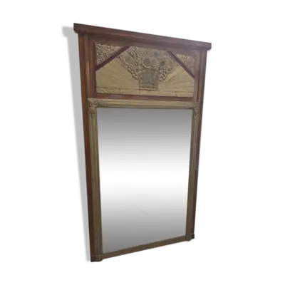 Miroir biseauté ancien Art Déco Années 20-30