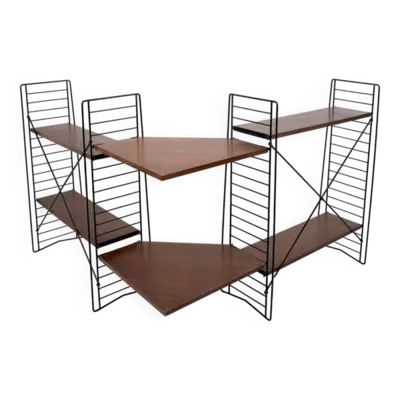 Etagere de sol Tomado en teck avec angle