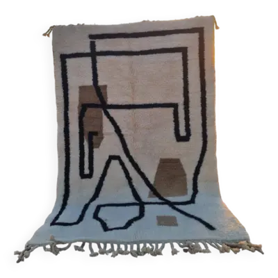 Tapis berbère laine fait main 250x150 cm
