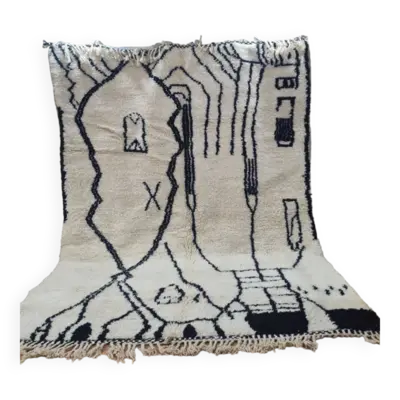 Tapis berbère laine fait main 300X200 cm
