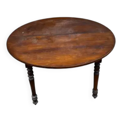 Table ronde en bois