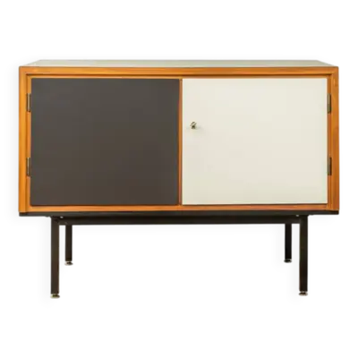 Buffet noir et blanc des années 1950