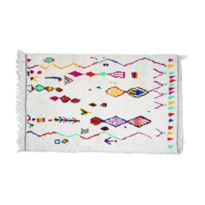 Tapis berbère coloré 260 x 147cm