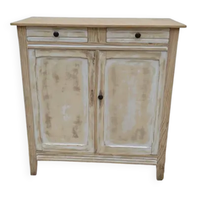 Buffet parisien d'occasion vintage patiné