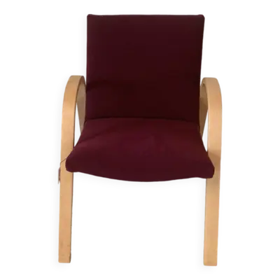 Chauffeuse vintage de 1959 Baumann 280 Restaurée Amara couleur Aubergine