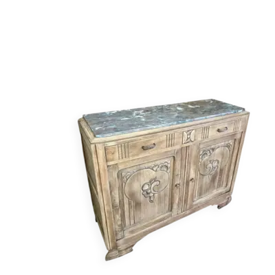 Buffet vintage avec marbre