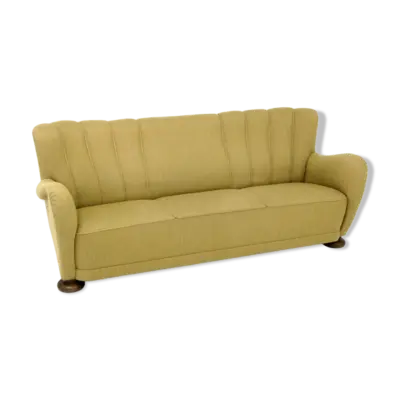 Canapé scandinave 3 places Suède 1940