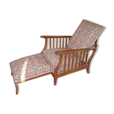 Fauteuil Morris à dossier inclinable art deco