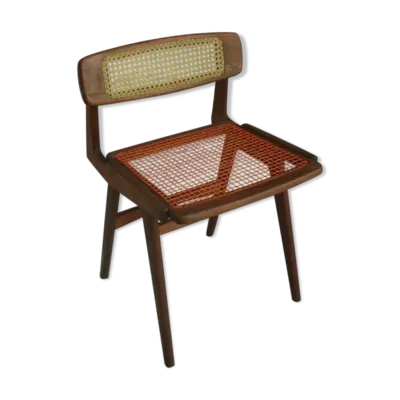 Chaise de bureau pieds compas 50/52