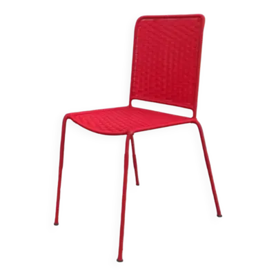 Chaise filée (intérieur - extérieur) : salle à manger, bistrot, bureau, jardin