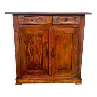 Buffet parisien vintage en bois massif