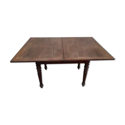 Table de ferme plateau pliant dit '' Portefeuille '' 1900