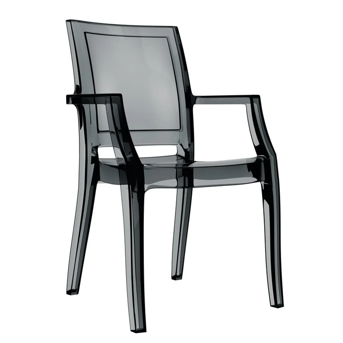 Arthur - Fauteuil moderne en polycarbonate — vue 5