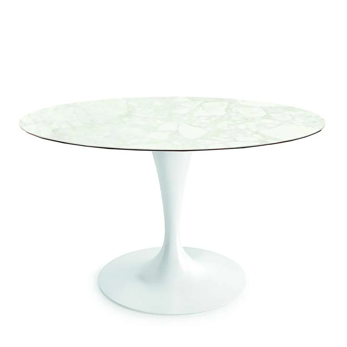 Flûte Sovet® - Table ronde design en céramique avec pied central — vue 3