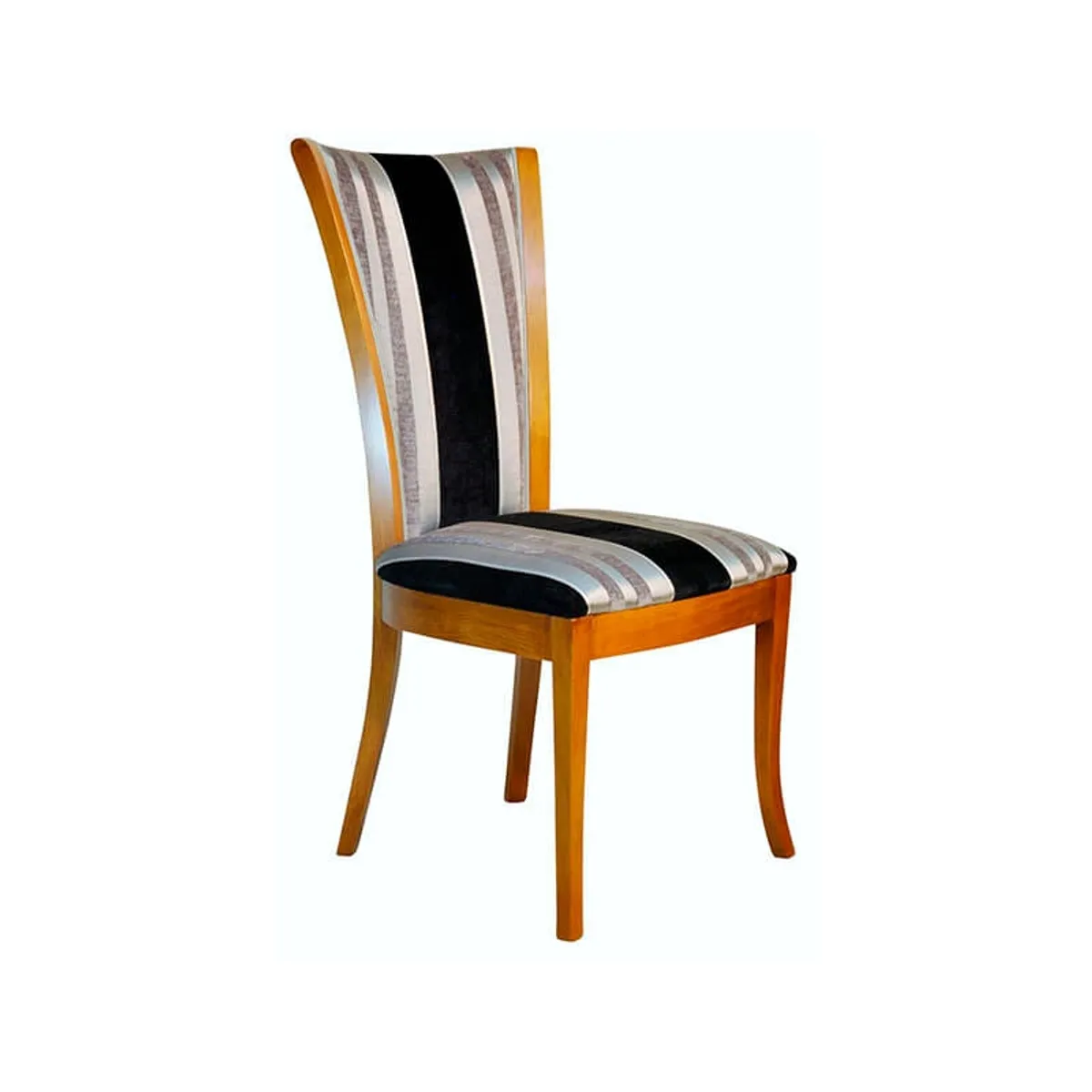Lou - Chaise de style en tissu fabriquée en France — vue 3