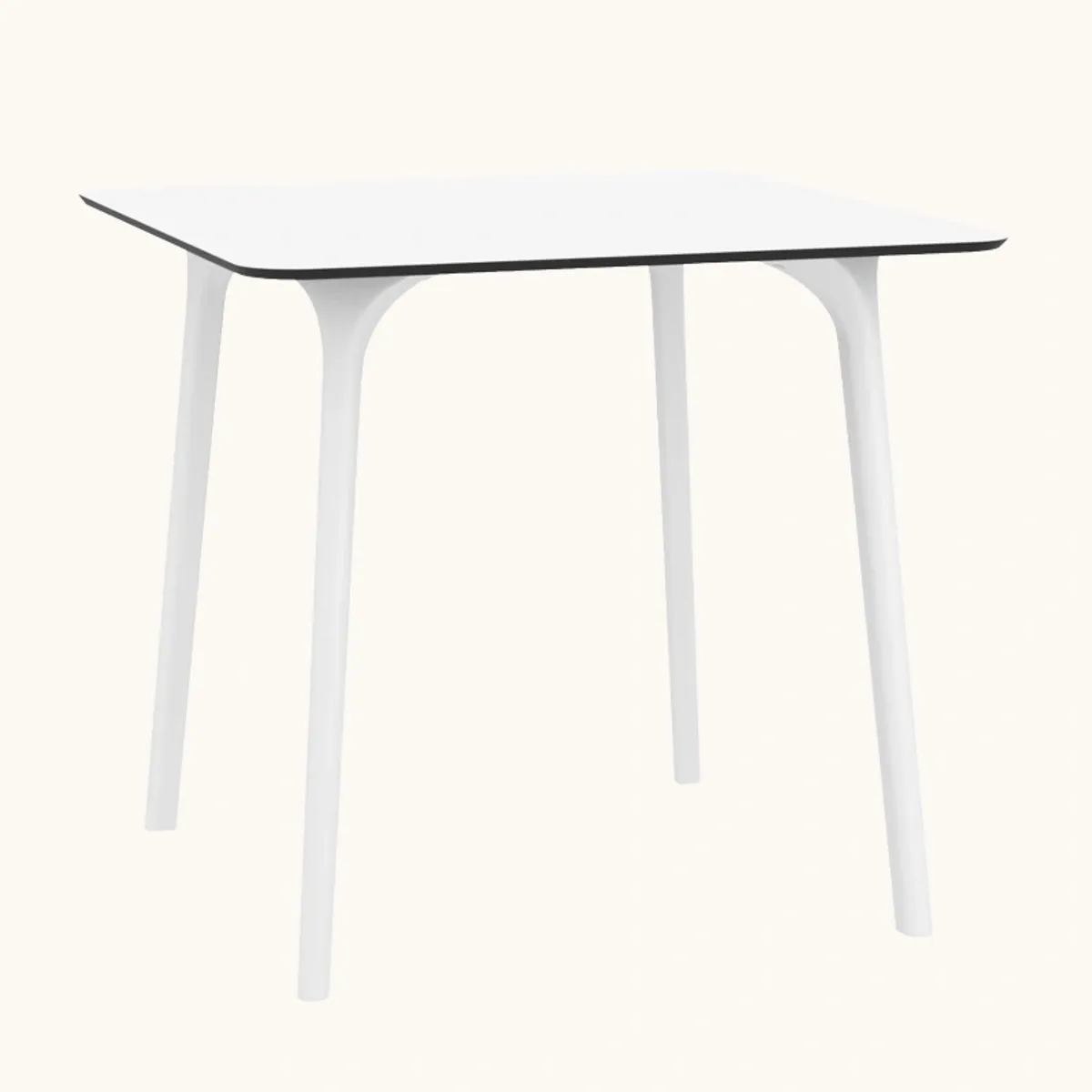 Maya - Table carrée en stratifié