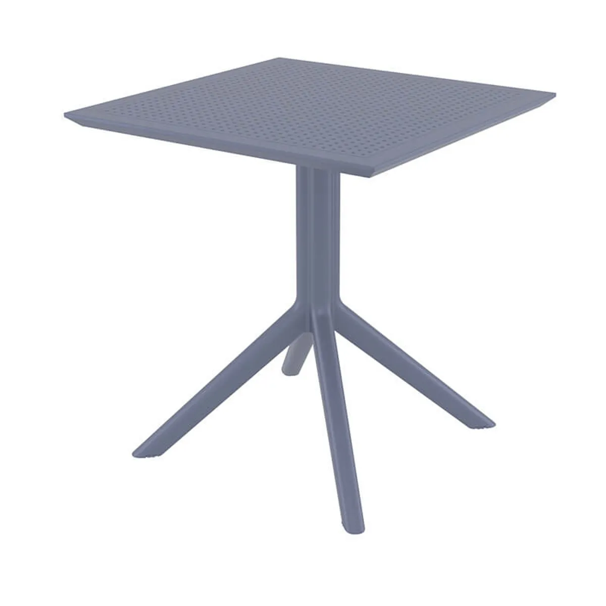 Sky - Petite table carrée en résine — vue 5