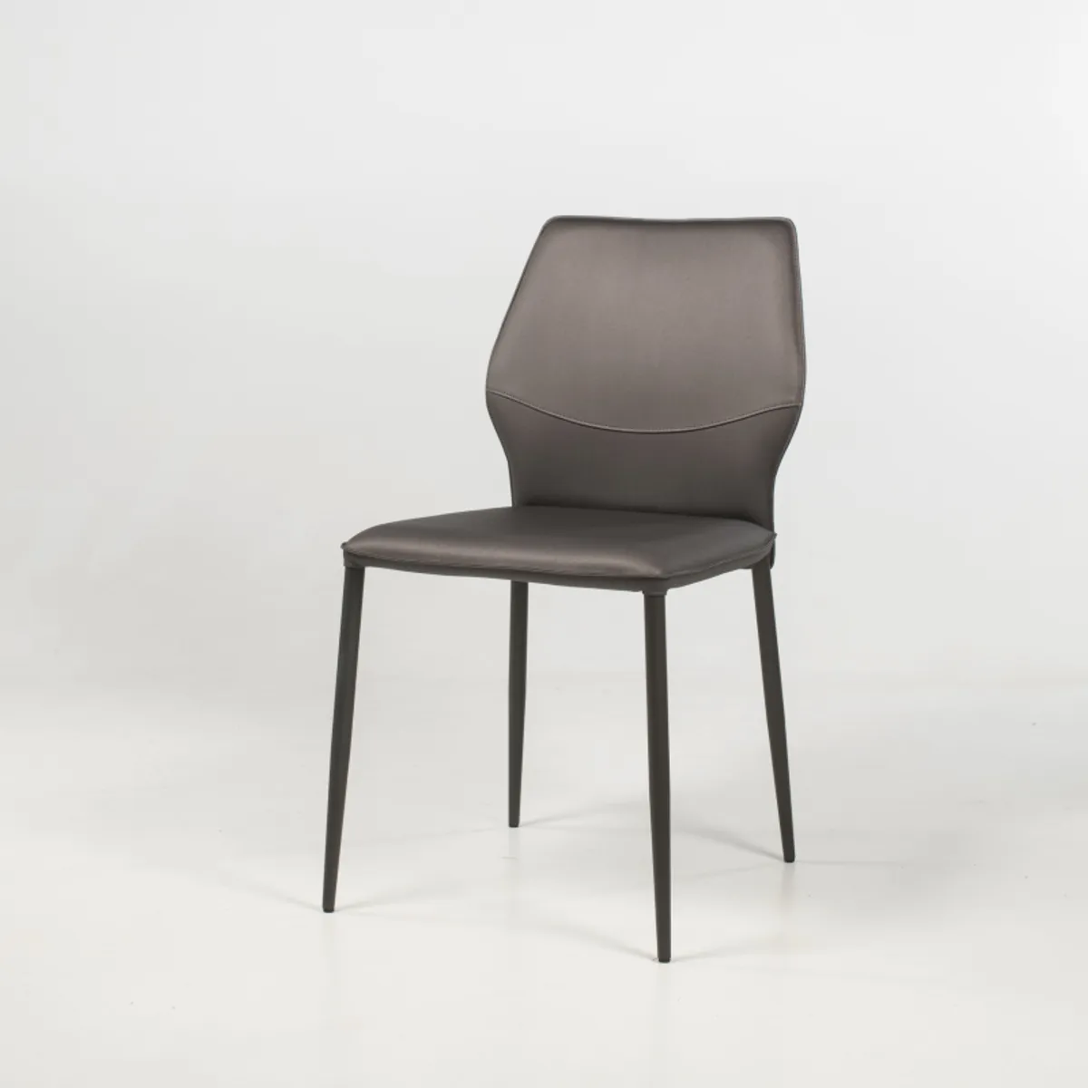 Wind IV - Chaise moderne italienne rembourrée — vue 3